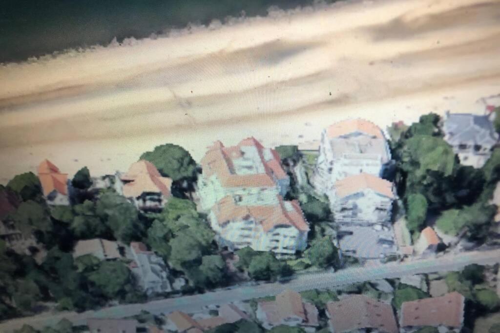 Appart Sur La Plage Pied Dans L Eau Avec Terrasse Jardin Vue Sur Le Bassin Depuis La Terrasse , Parking Arcachon Bagian luar foto